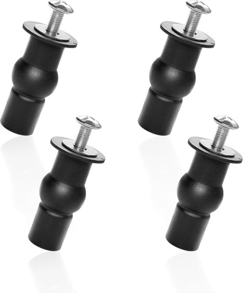 Universele toiletdekselschroeven - Bevestigingsset voor wc-brillen - 4 stuks