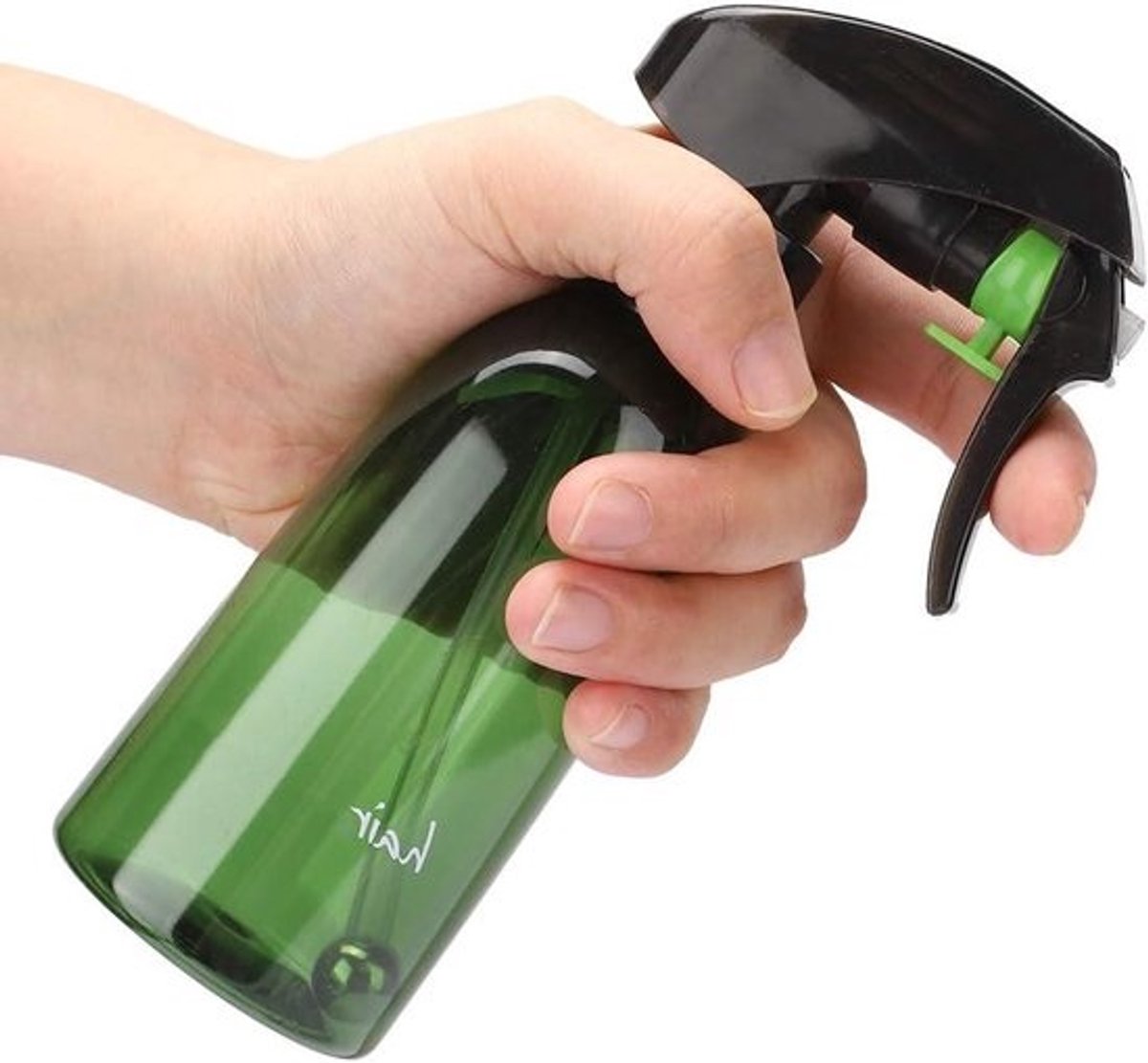Kappersspuitfles - 200 ml - 16 cm hoog - Navulbaar - Fijne sproeikop - Geschikt voor kapsalons en tuinplanten - ABS-materiaal