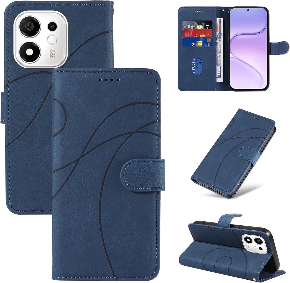 Boekhoesje voor Honor 600 Smart