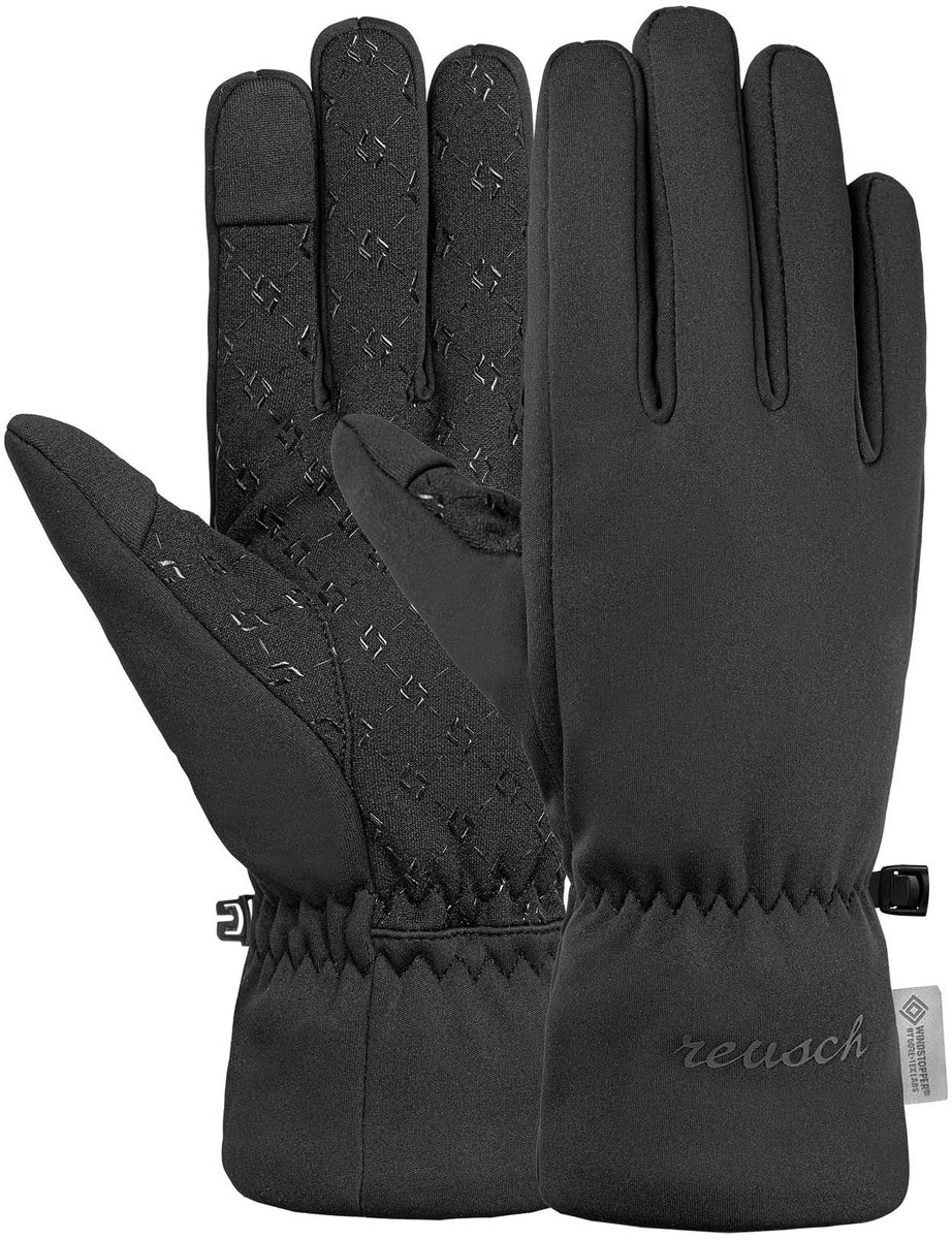 Reusch Sporthandschuhe Breeze WINDSTOPPER® TOUCH-TEC Zwart