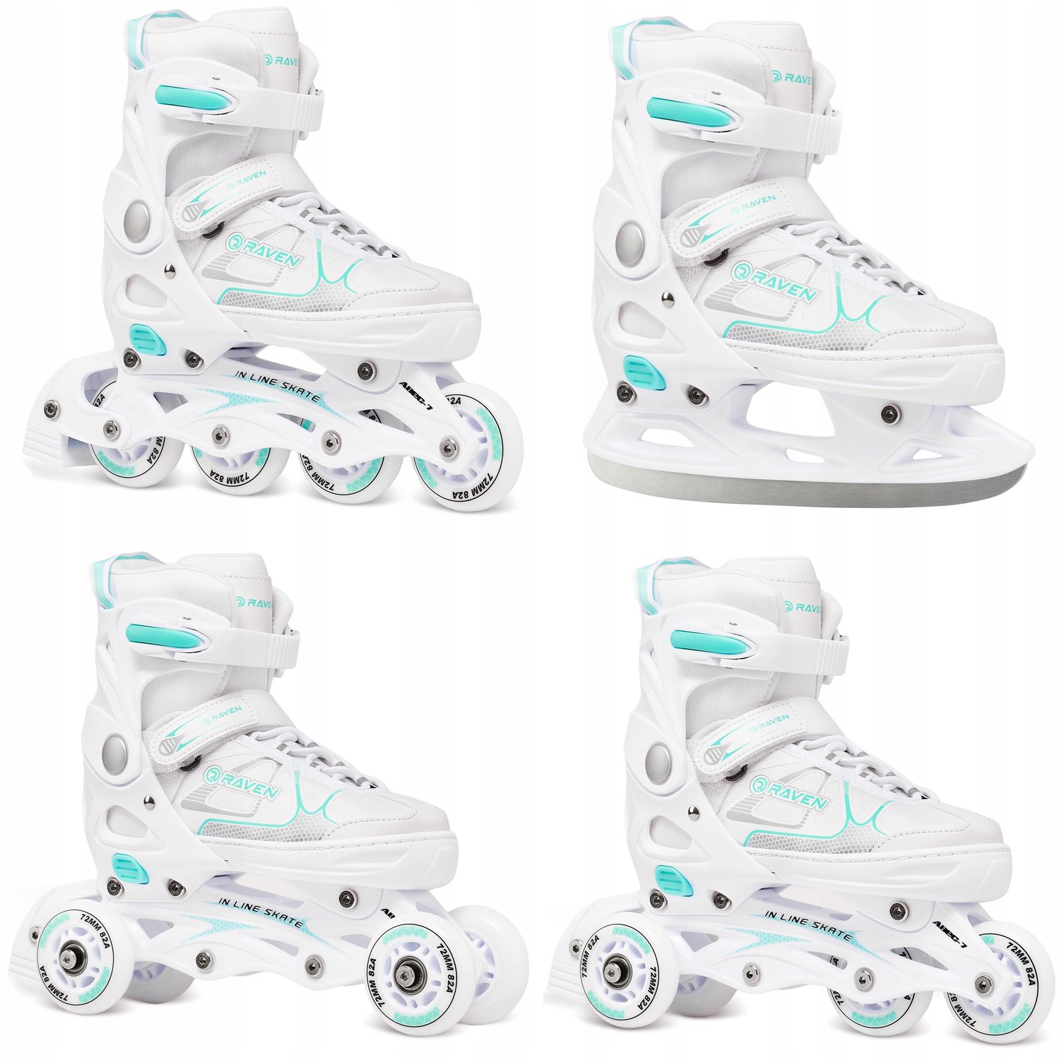 RAVEN Spirit 4-in-1 Schaatsen/Skeelers