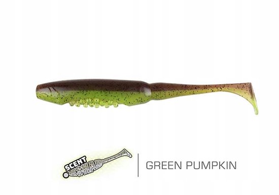 Merkloze Scent Shad 9cm Crystal Gummen voor Vissen — afbeelding 3
