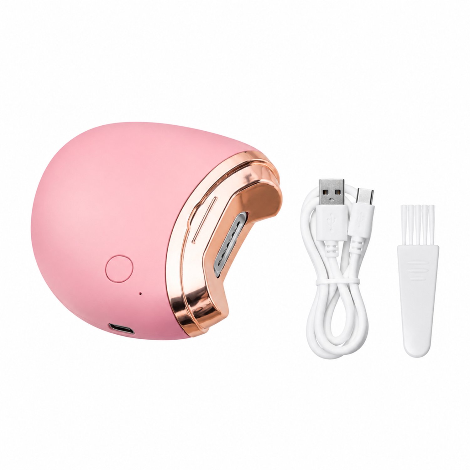 Elektrische nagelknipper - USB-opladen - 1 stand - voor thuisgebruik - met hoofdapparaat, USB-kabel en borstel