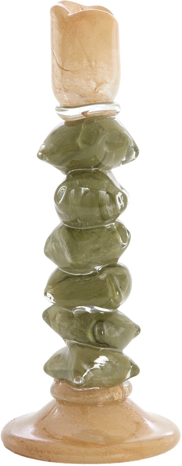 Light & Living Kandelaar ESTINA - Bruin - 11.5x11.5x29.5 cm