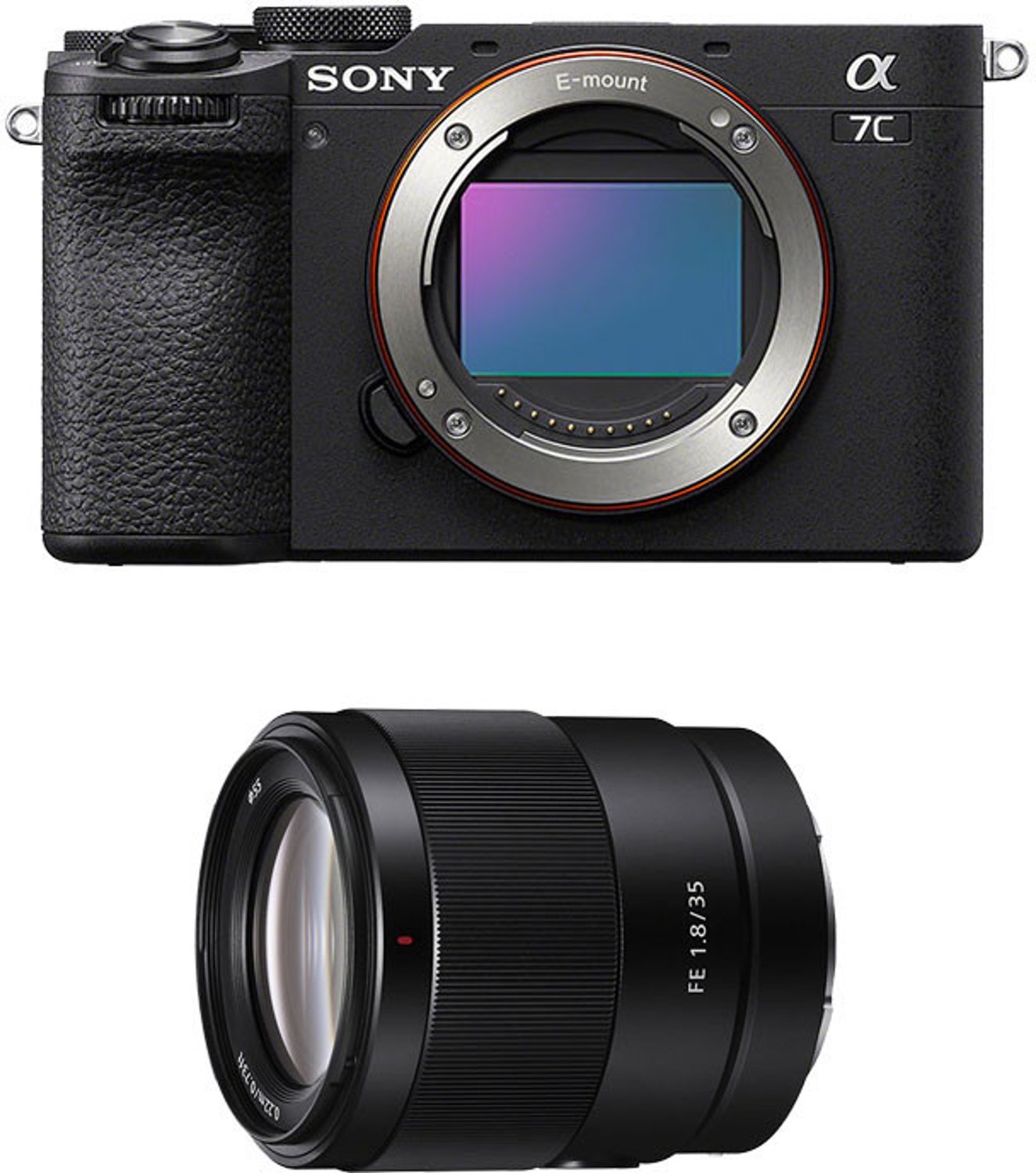 SONY ALPHA 7C II BLACK + FE 35mm f/1.8