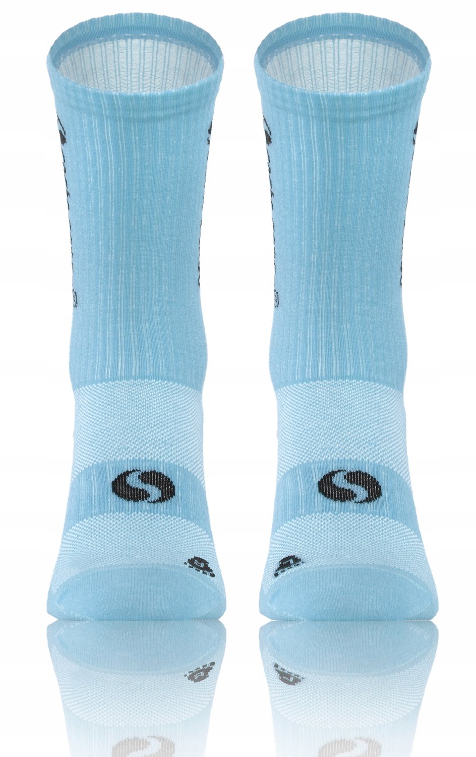 Sesto Senso Sport Sokken Katoen 3 Paar Turquoise