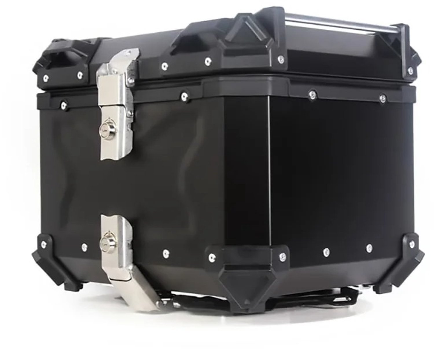 Topkoffer Motor 45 Liter – Aluminium – Water- en Stofdicht – Afsluitbaar – Quick Release Montageplaat