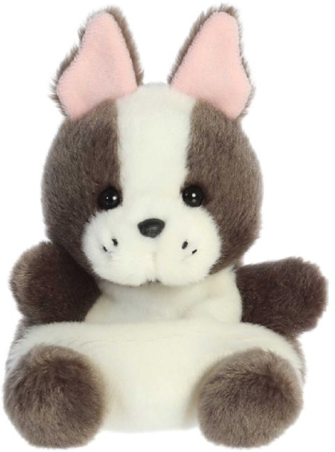 Palm Pals Franse Bulldog Pluche Knuffel 15 cm