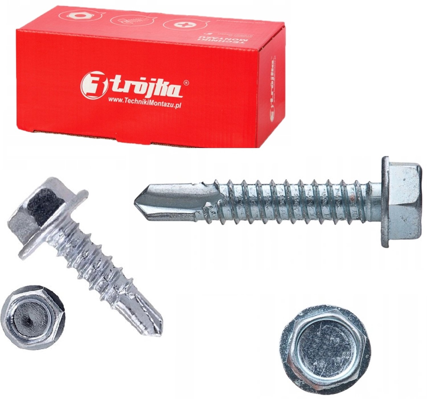Zelfborende schroeven metaal 4,8x32mm - 500 stuks