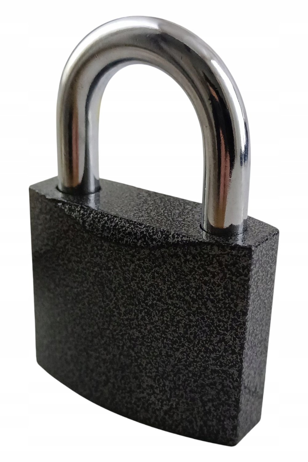 Gietijzeren hangslot met beugel, 60mm, geverfd