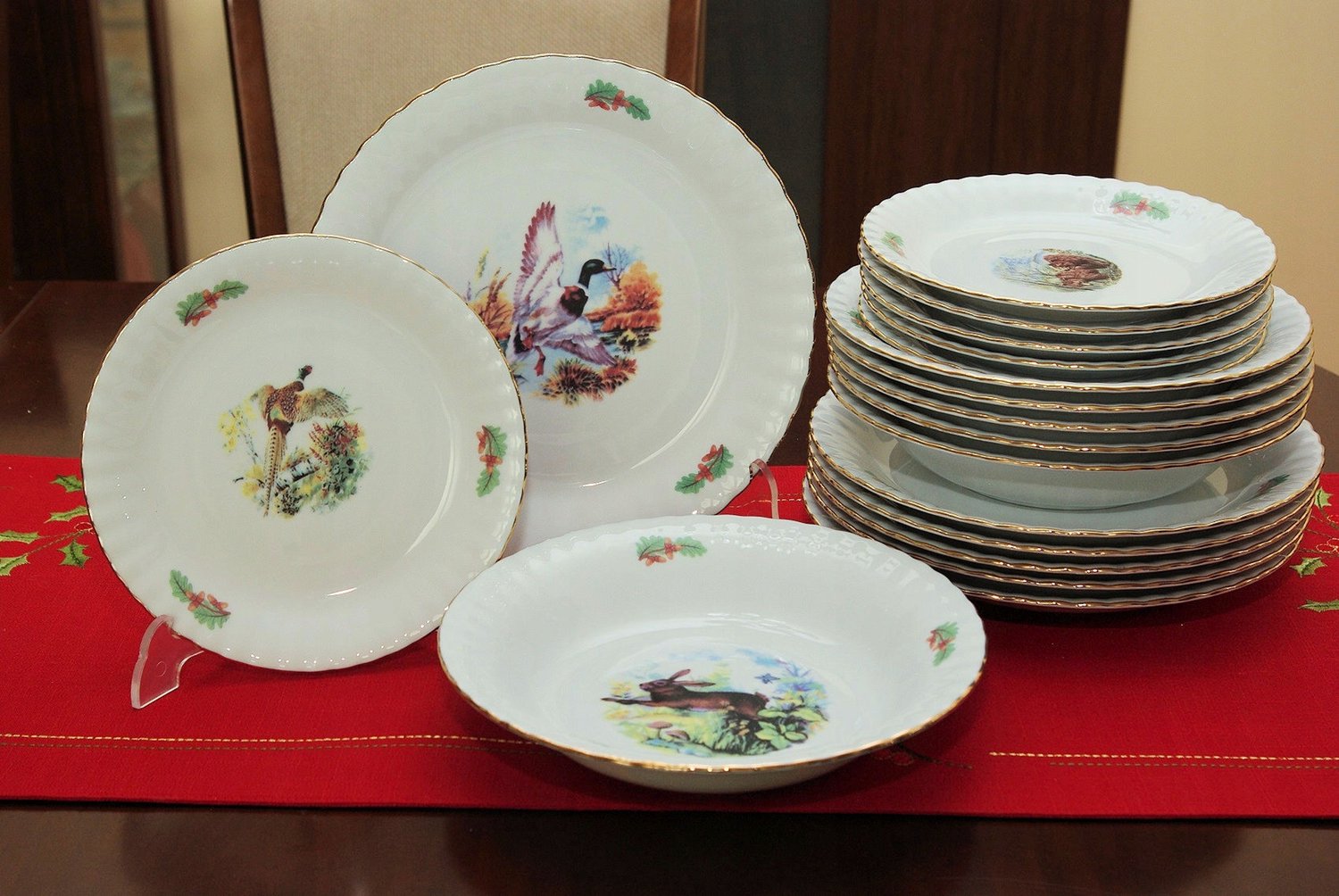 Chodzież Iwona plat bord 'Bosdieren' 24cm