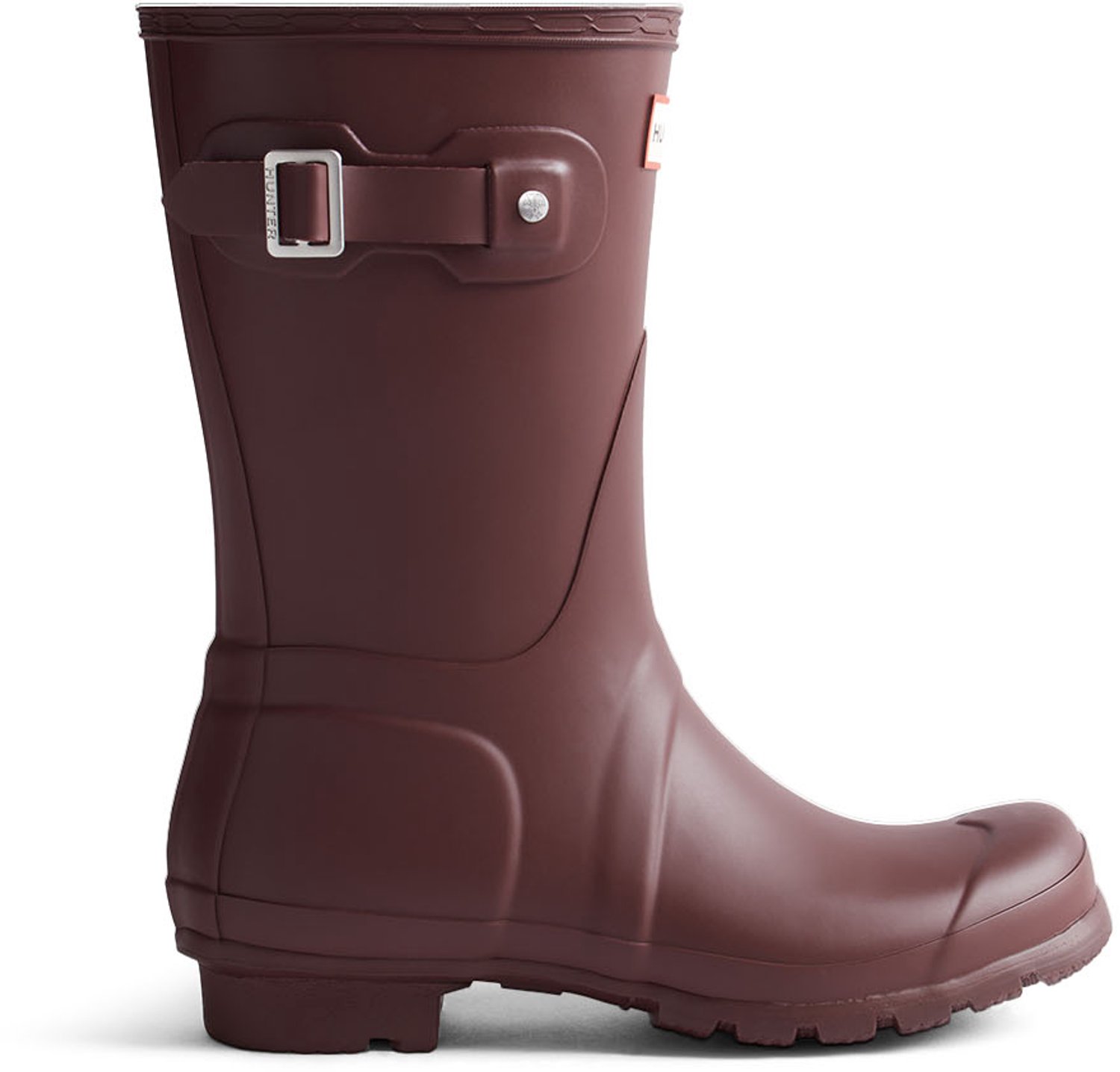 Hunter - Original Short - Dames - Regenlaarzen Waterdicht - Bordeaux