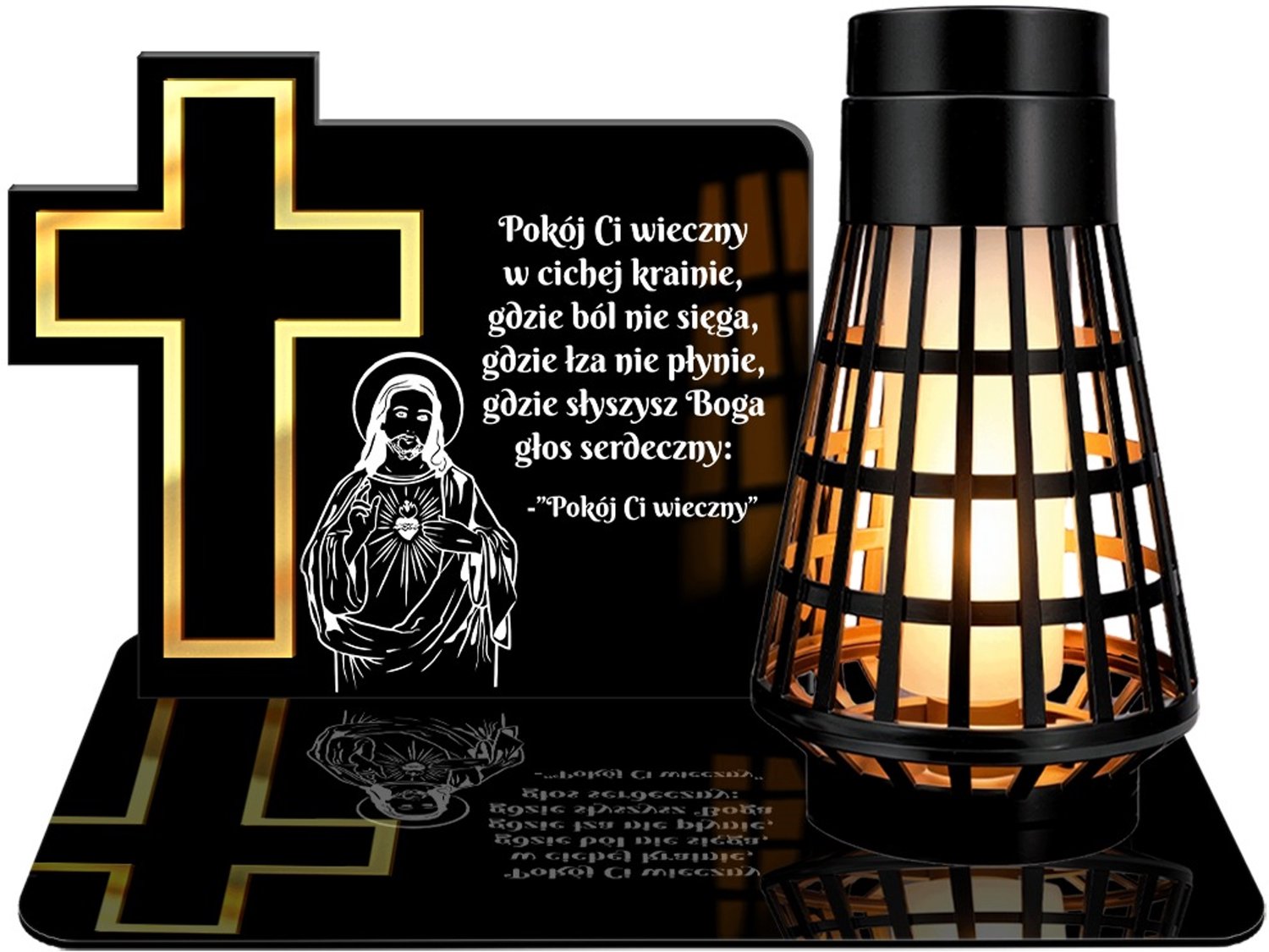 Znicz Solarny LED z Efektem Płomienia - Wieczny i Ekologiczny