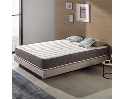 NATURALEX ® Extrafresh-matras 140 x 200 x 24 cm | Blauwe latex – Memory HR – ademend en fris | Hypoallergene SoftSentation-stof | Ergonomisch – 7 zones | Omkeerbaar