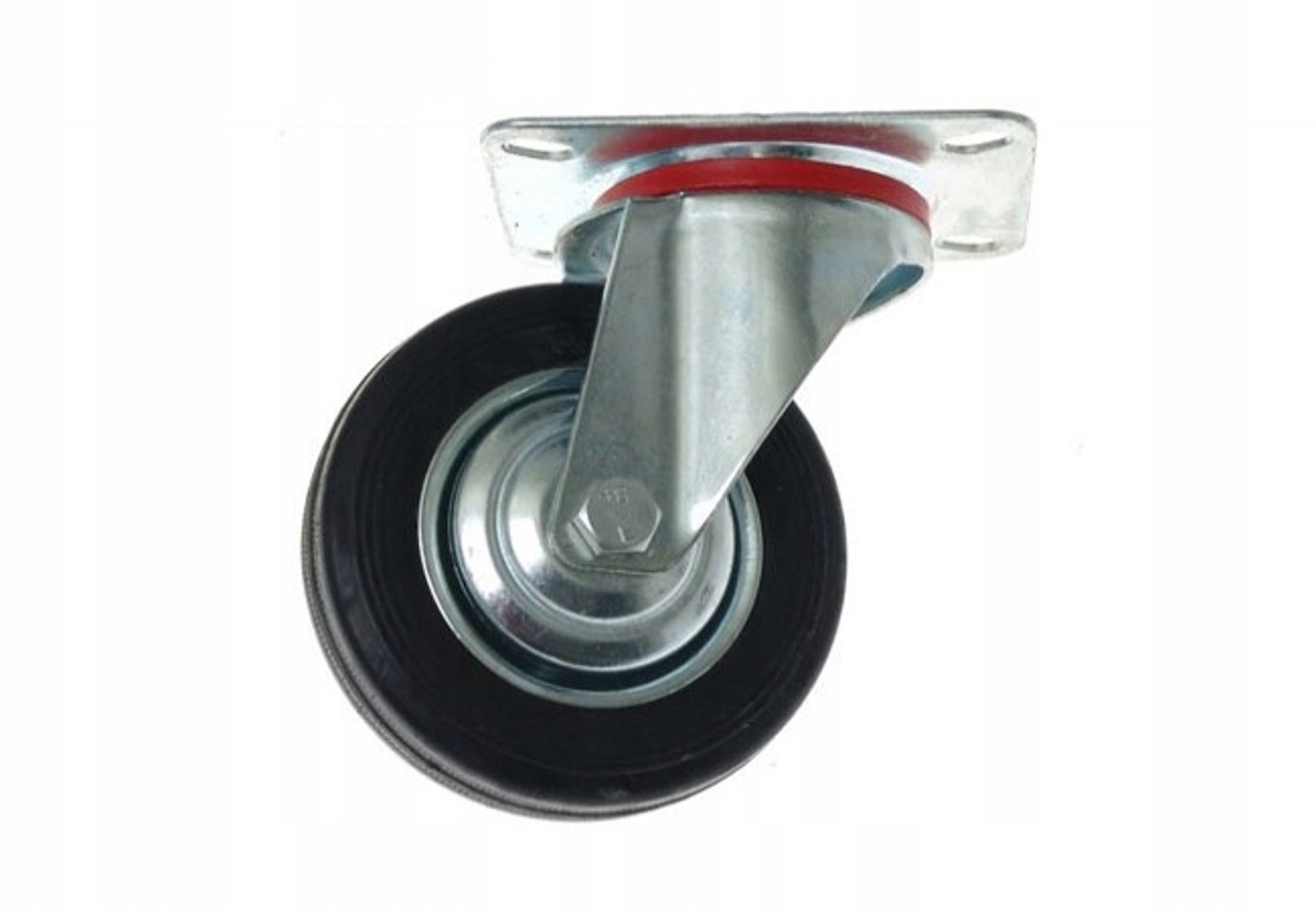 Zwenkbaar Wiel CKPS-SG 160W Zwart Rubber 150 kg