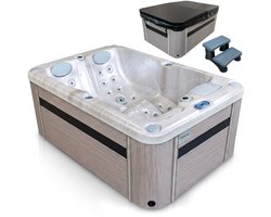 MOSSA VL-2P-PRO-OO-LB-Z Buitenspa 2 Persoons - 50 Jets - 600 L