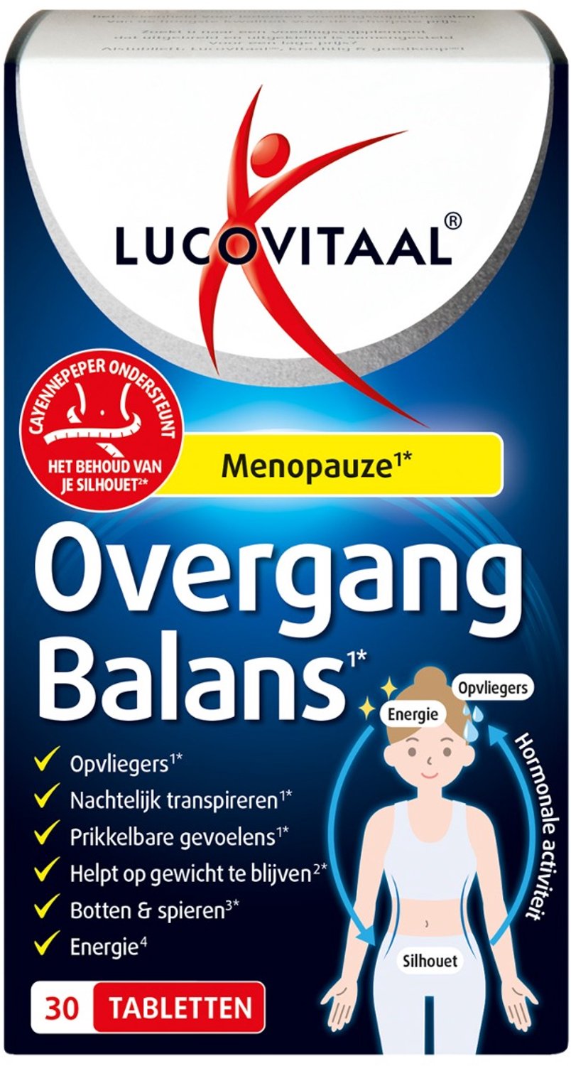 Lucovitaal Overgang Balans 30 tabletten