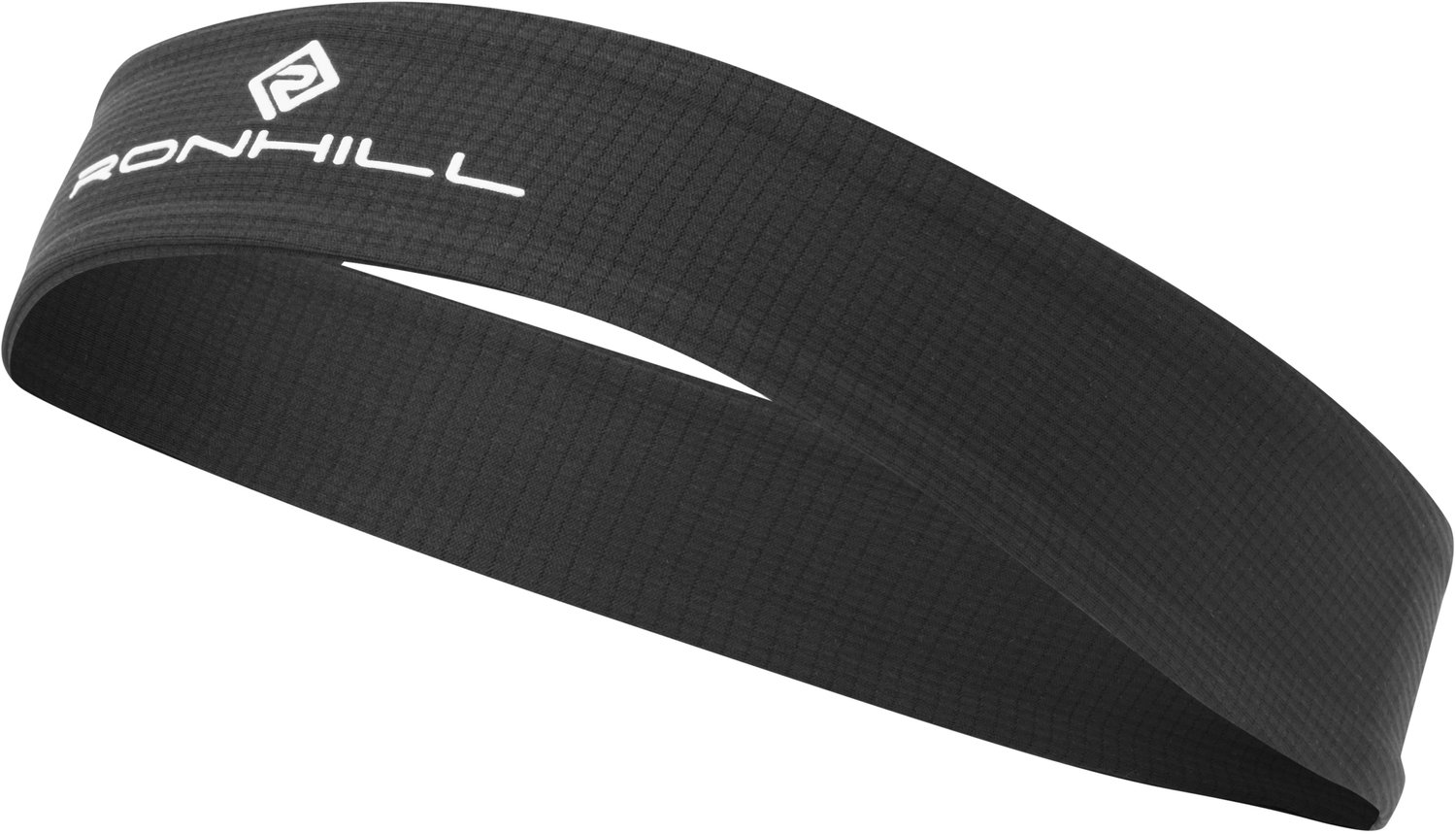 Ronhill - Hardloop Hoofdband Zwart S/M – Lichtgewicht Sporthoofdband – Ademend & Vochtregulerend