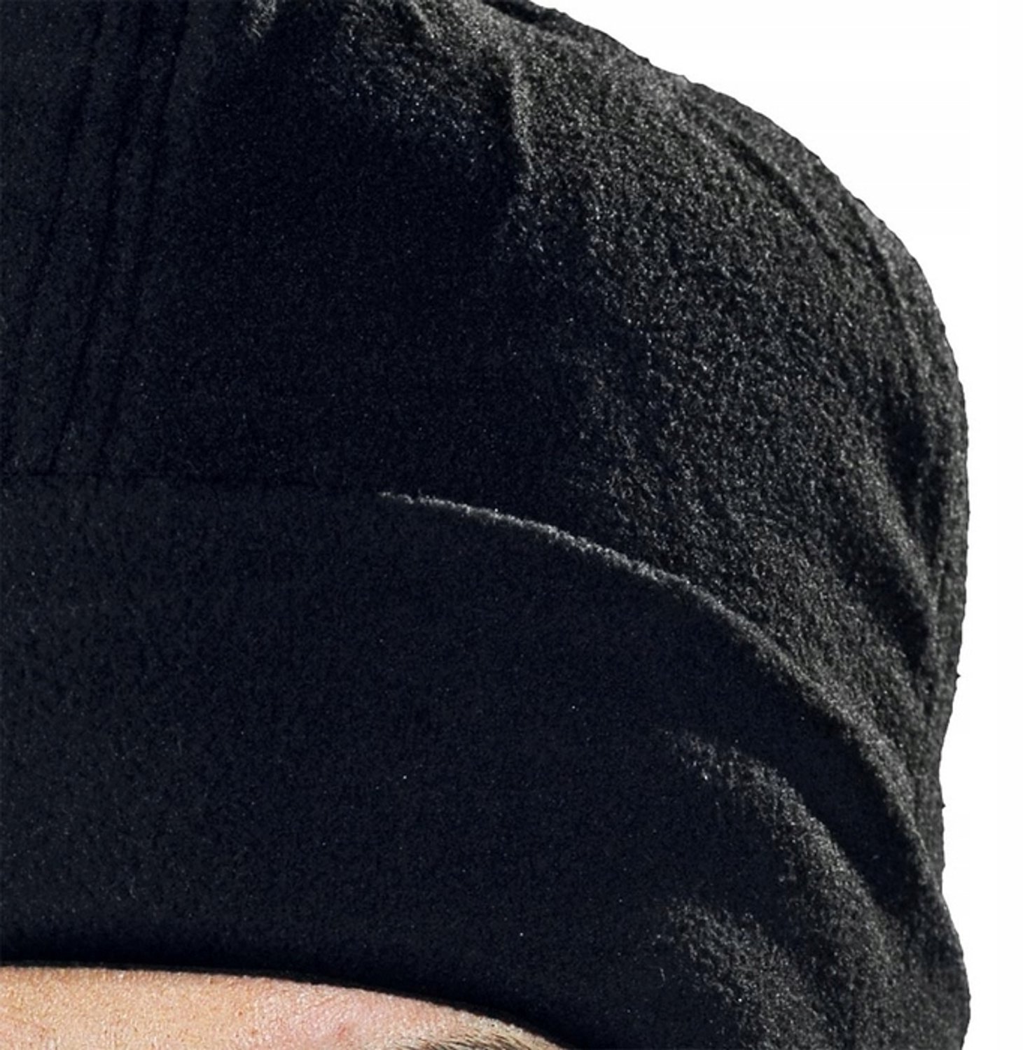 Warme Fleece Wintermuts - Zwart - Reis - Universeel