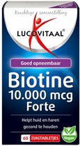 Lucovitaal Biotine 10.000 mcg Forte 60 zuigtabletten