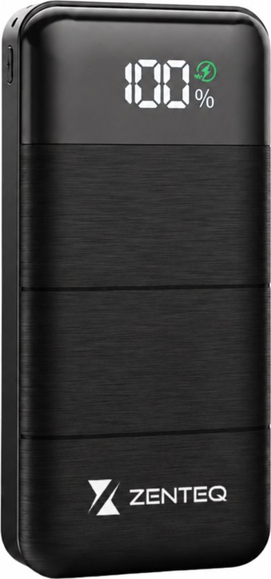 Zenteq Powerbank 20000 mAh Snellader USB-C - Zenteq - €41,99