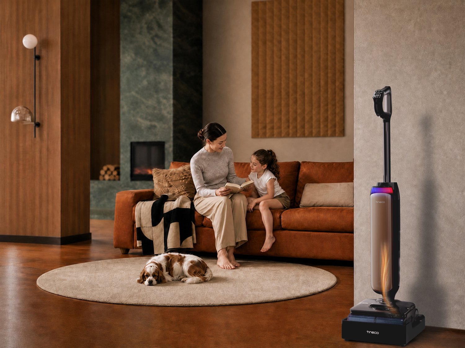 Tineco Floor One S9 Artist Boost Steam Premium - 25.000 KpA - 230 graden stoom - draadloze Vloerreiniger & steelstofzuiger - Stofzuigt en dweilt harde vloeren tegelijkertijd - 60 min accuduur – foto 5