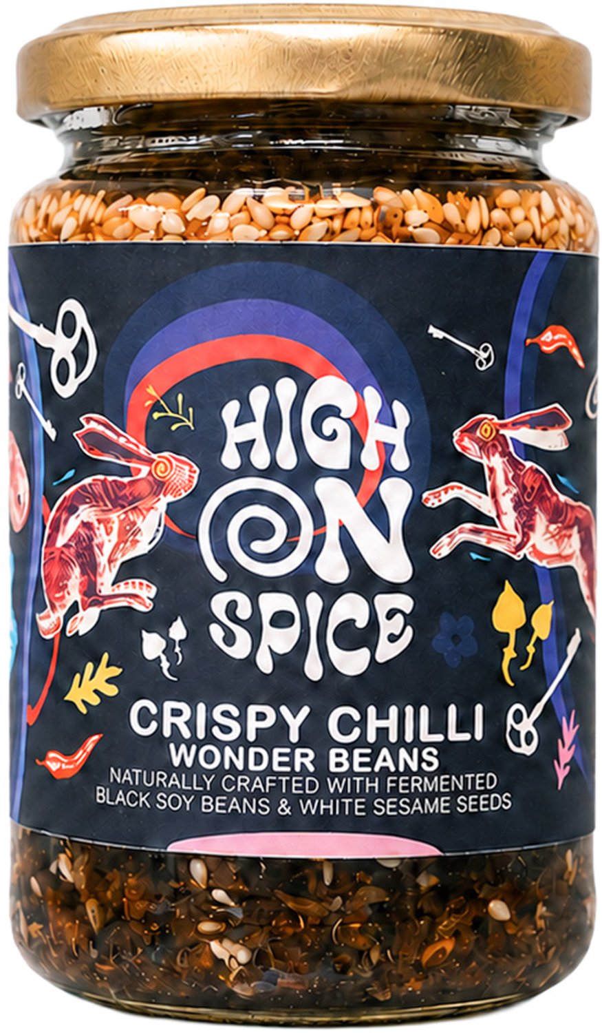 High on Spice - Wonder Beans - Crispy Chili Oil - 225 ml