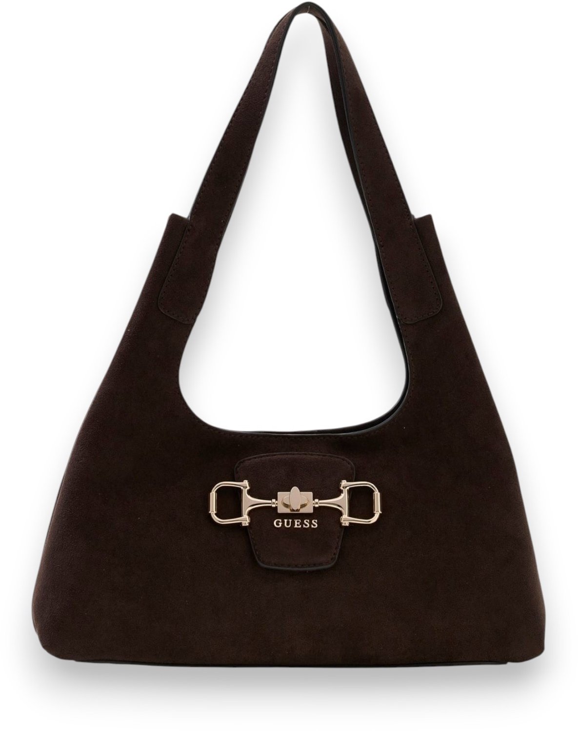 Guess Sunset Grote Schoudertas Dames - Imitatieleer - Bruin