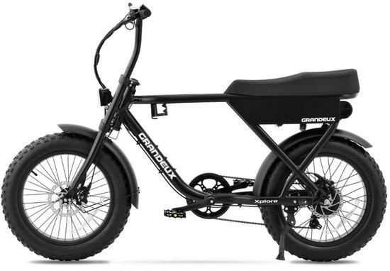 Grandeux Xplore Fatbike – Zwart — afbeelding 3
