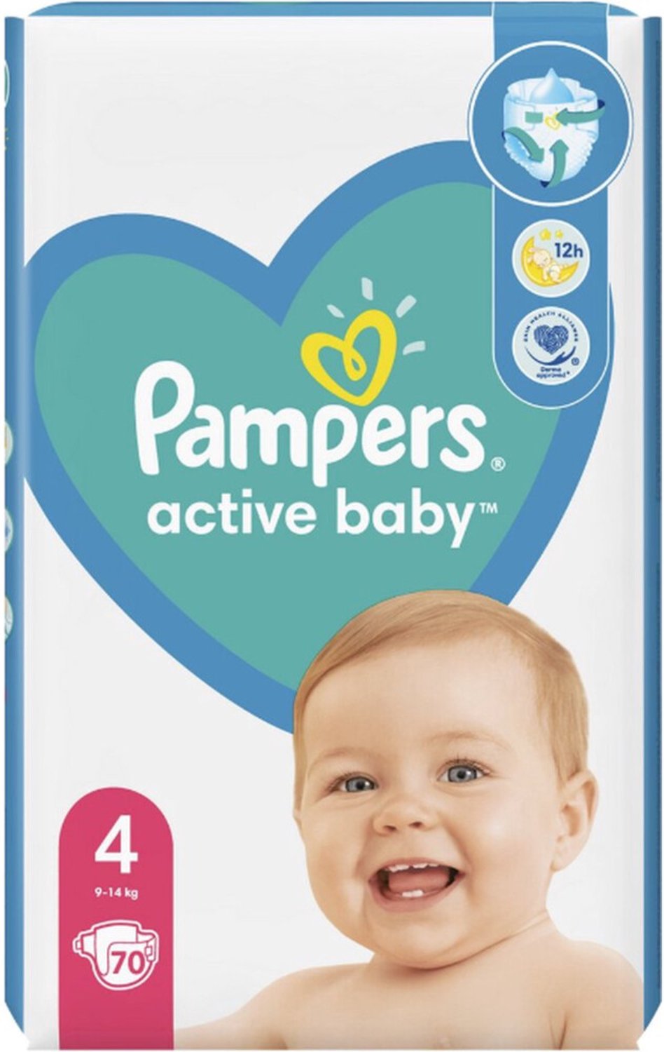 Pampers Active Baby luiers maat 4 | 140 stuks