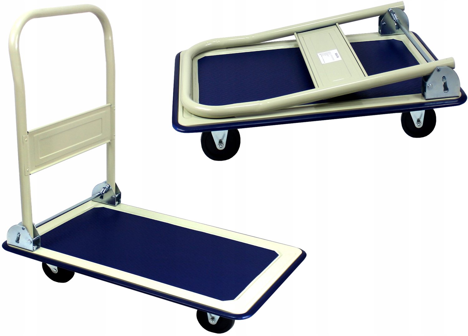 Merkloos Platformwagen Transportwagen tot 300kg
