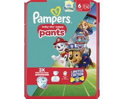 Pampers Baby Dry Luierbroekjes Paw Patrol Maat 6 (13-19kg) 19 stuks