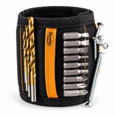 Magnetische Armband - Klusarmband Gereedschapsriem Pols - Cadeau voor Hem Vader Vriend - Bitjeshouder - Qwality®