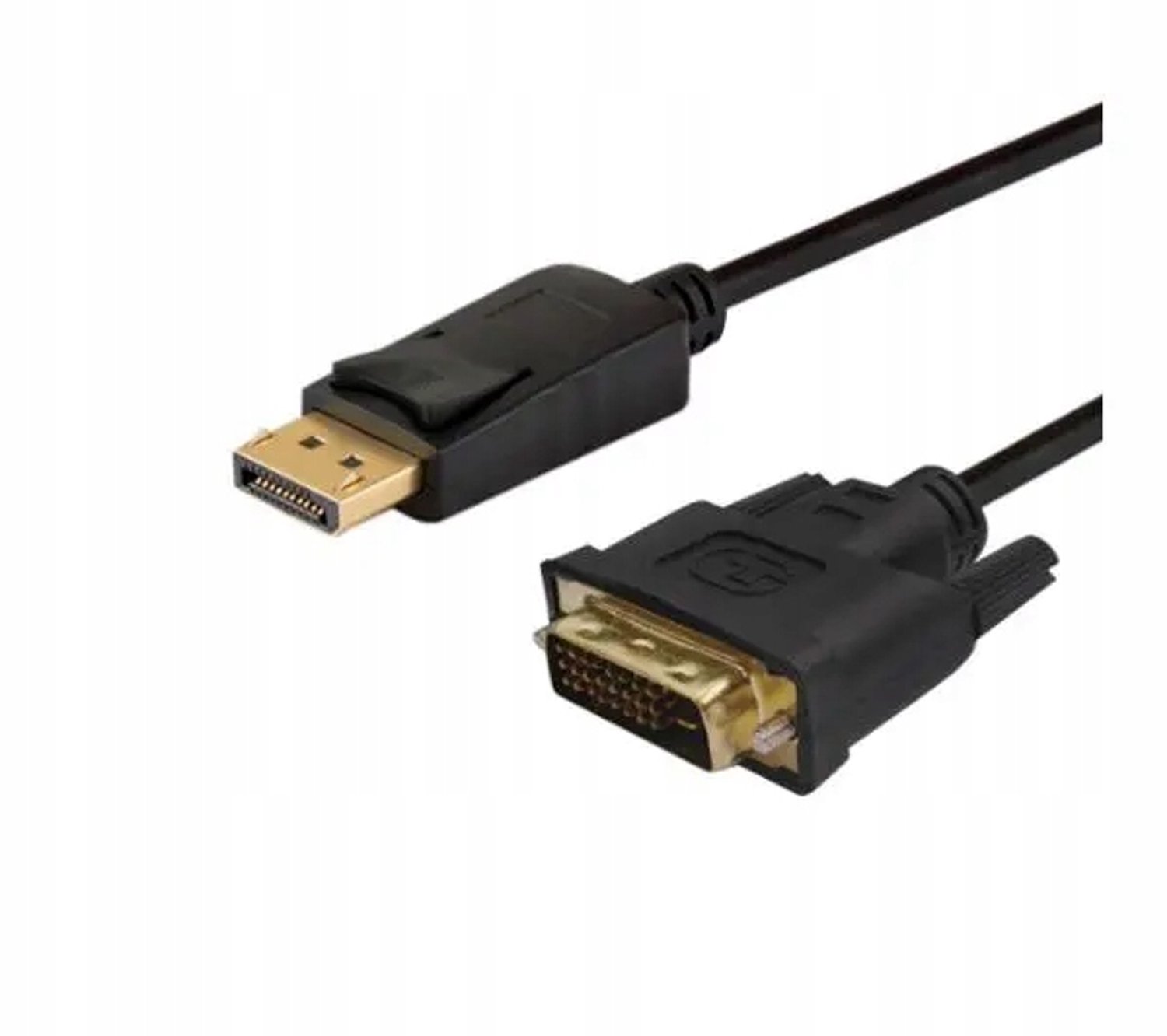 Image of Savio CL-106 DisplayPort naar DVI-D kabel 1,8m Zwart