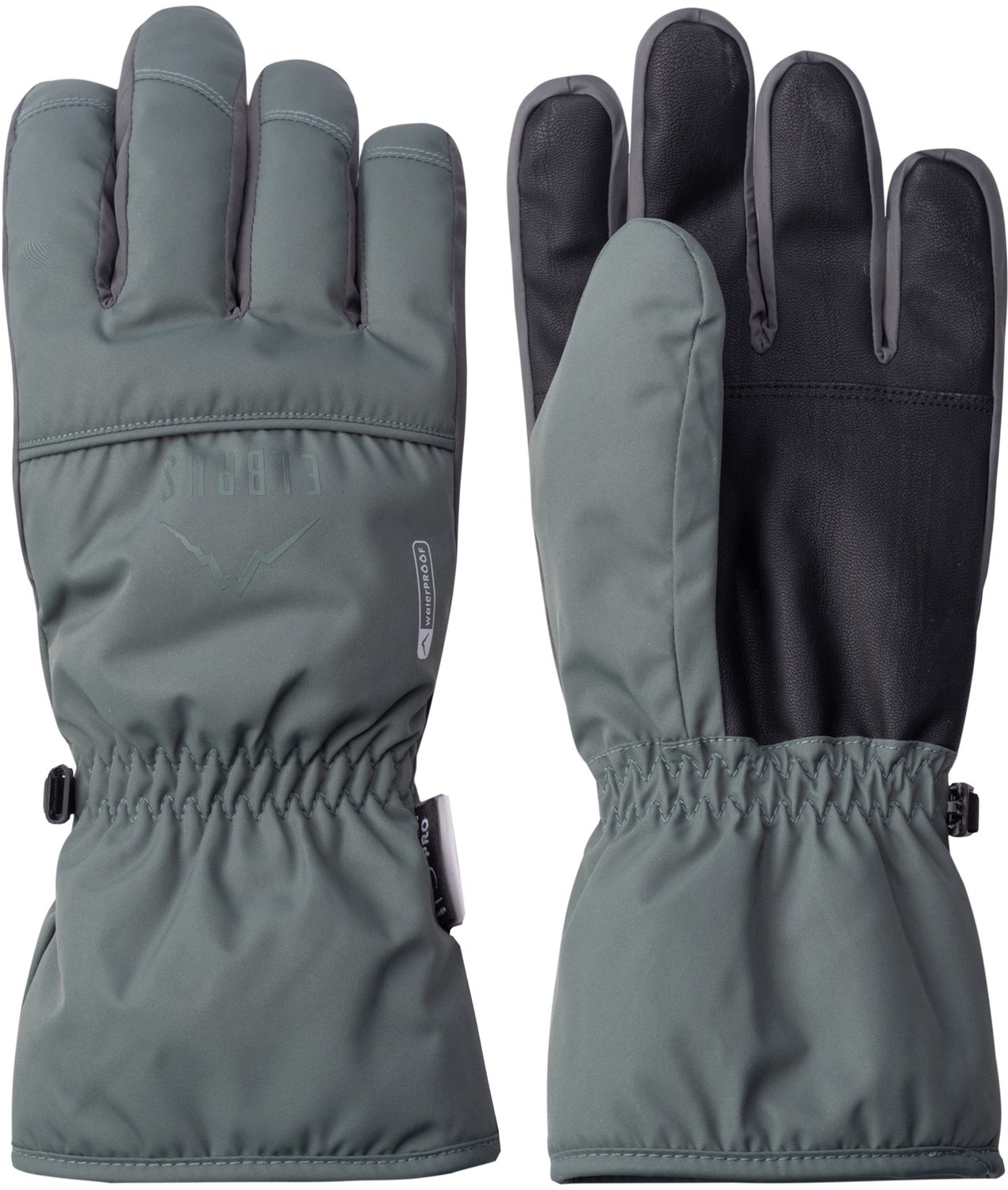 Elbrus Fiordi Heren Winterhandschoenen S/ Warm & Waterdicht Groen