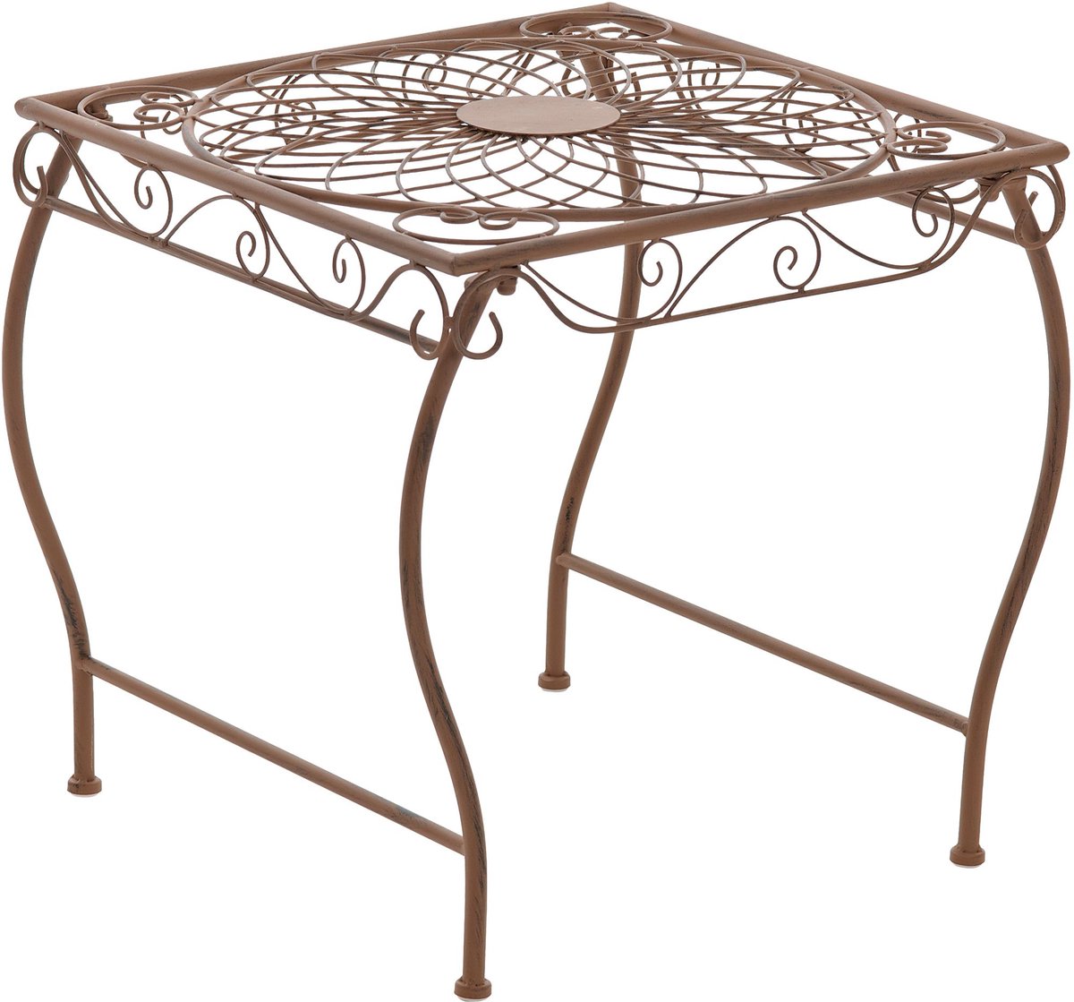Luxe Comfort Riviera 0006 tafel - antiek bruin