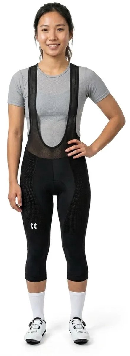 Kalas Motion Z4 Insulated 3/4 Fietsbroek Zwart M Vrouw