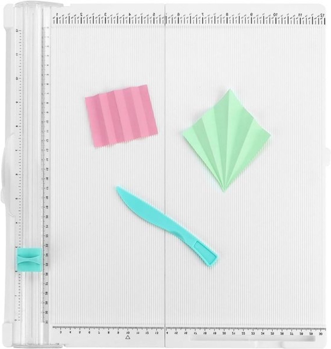 Papiersnijder en vouwbord - 35 x 36 cm - voor scrapbooking en kaarten maken