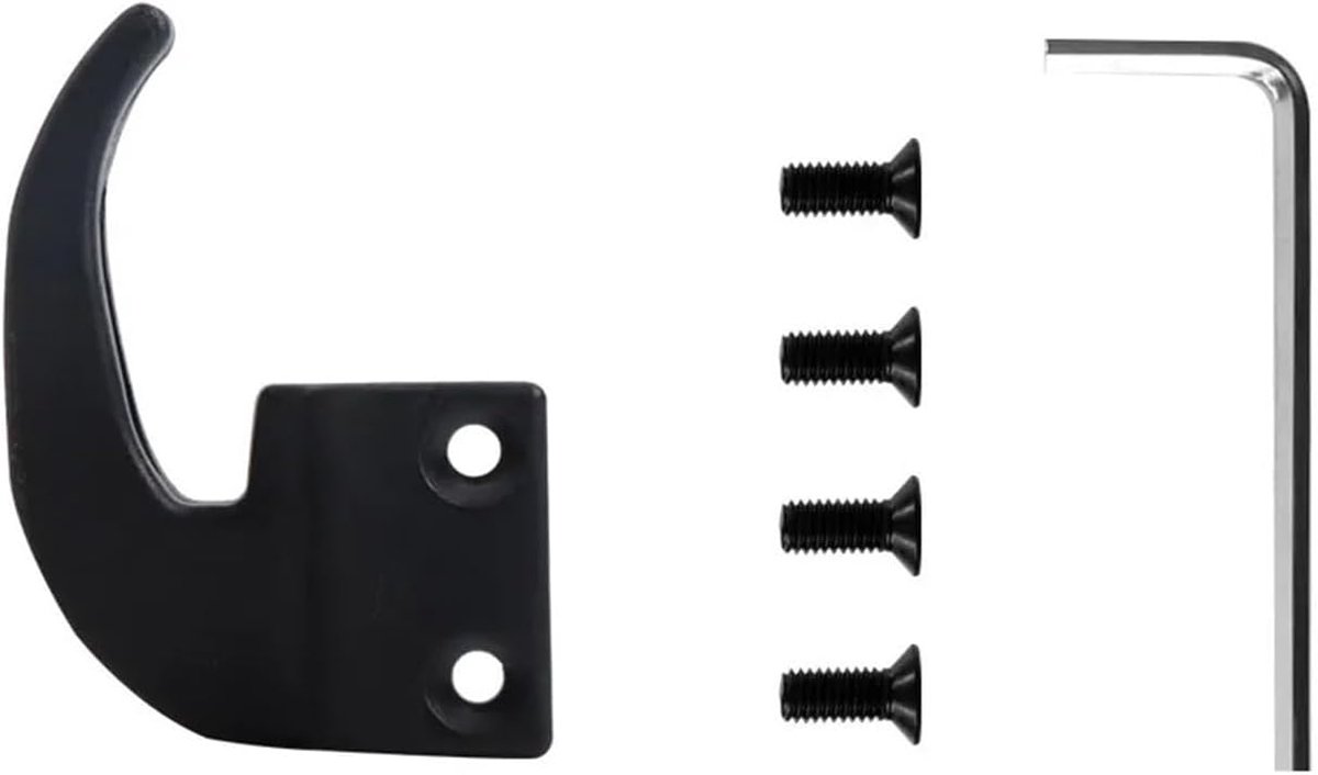 Scooters Compatibel met Segway Ninebot MAX G30 G30D Skateboard Ophangzakken Klauw Gebogen Hanger Haak Schroeven Accessoires(Noir)
