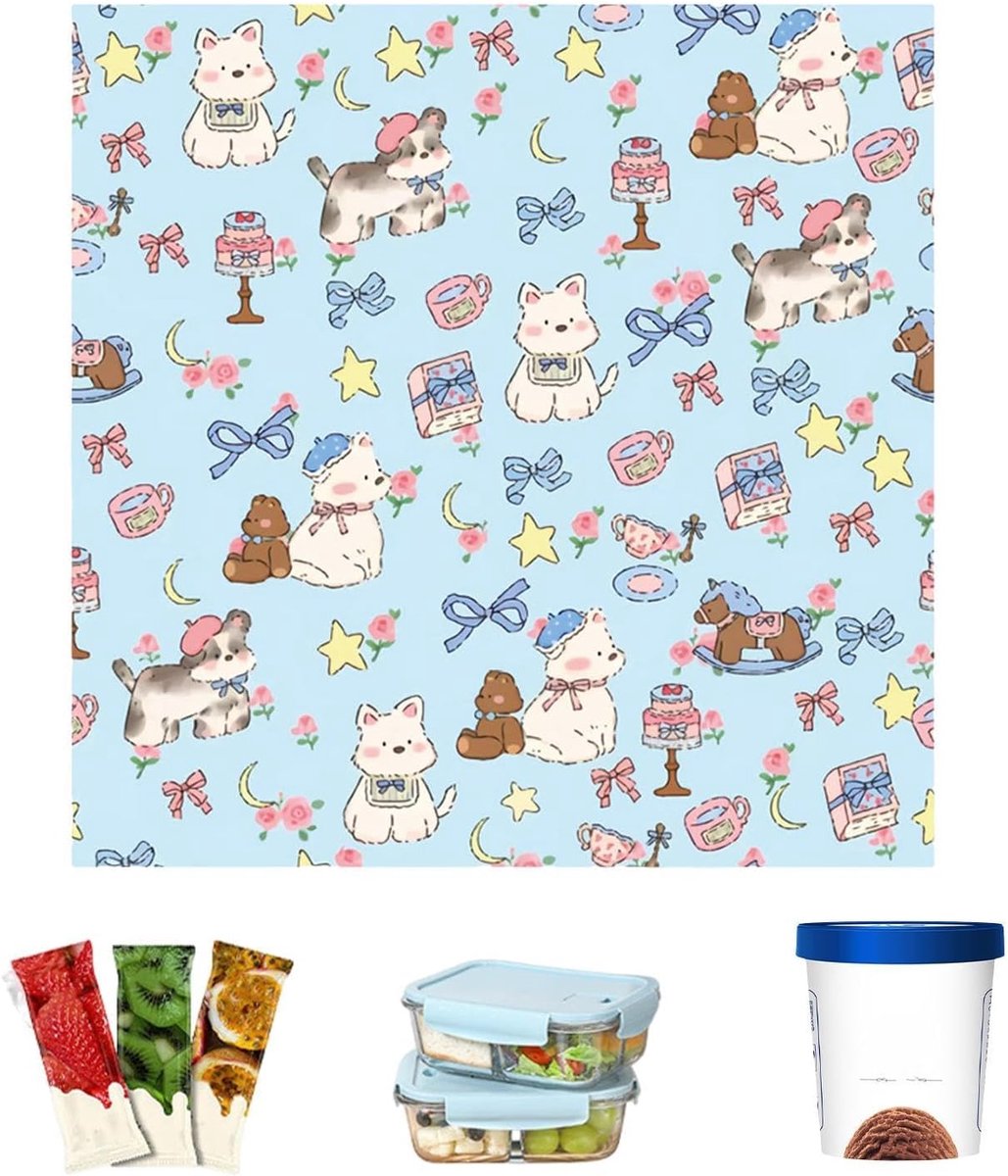 Lunchdoek, herbruikbare aluminiumvoering, zelfklevend, 50 cm, koelisolerend, voor waterfles, rijst, kantoor, picknick, camping, dagelijkse reizen