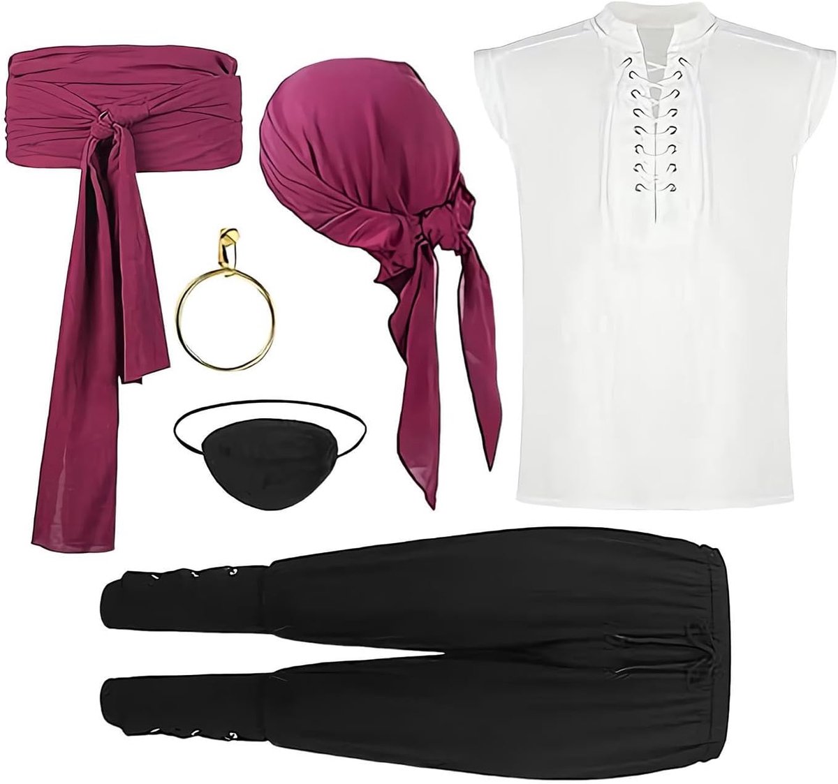 Middeleeuws Halloween Cosplay Accessoires Kit