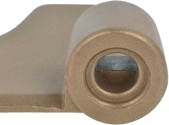vhbw Deeghaak compatibel met Panasonic SD-ZX2522 Broodbakmachine - Menghaak, 6,7 x 5 cm, Aluminiumlegering Grijs van vhbw — afbeelding 3