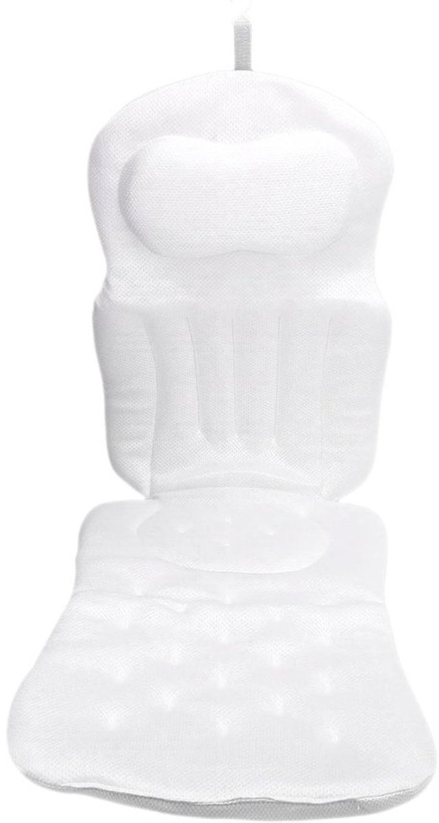 Badkuipkussen - Badkussen - Voor ontspannen baden - Volledige lichaamsondersteuning - 39x21x8 cm