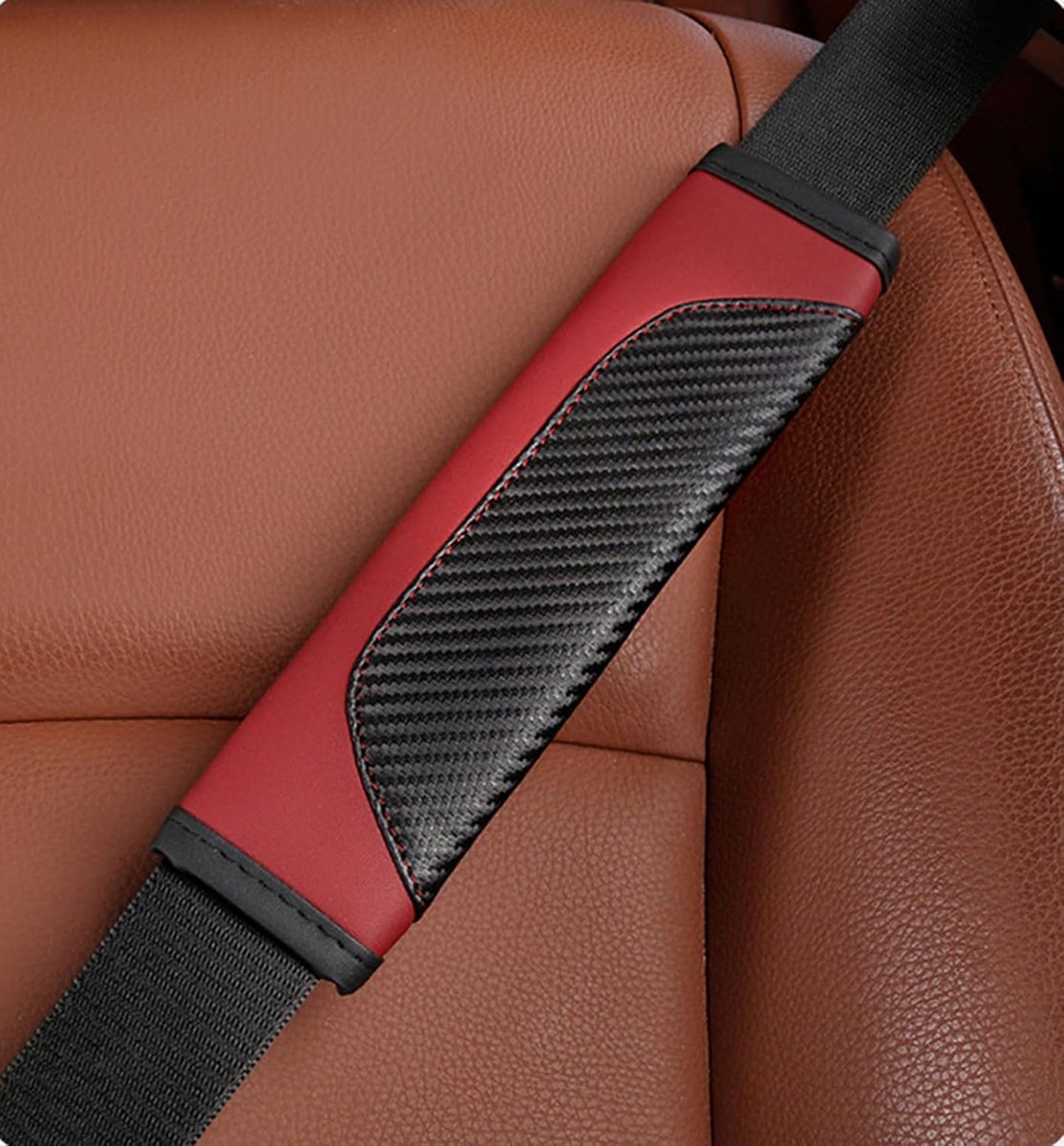 2 stuks autoveiligheidsgordels schouderkussens voor Daihatsu Cuore/Charade/Trevis/Sirion/Materia/Terios/Copen/YRV, comfortabele zitgordel, bekleding, beschermt hals schouder interieur