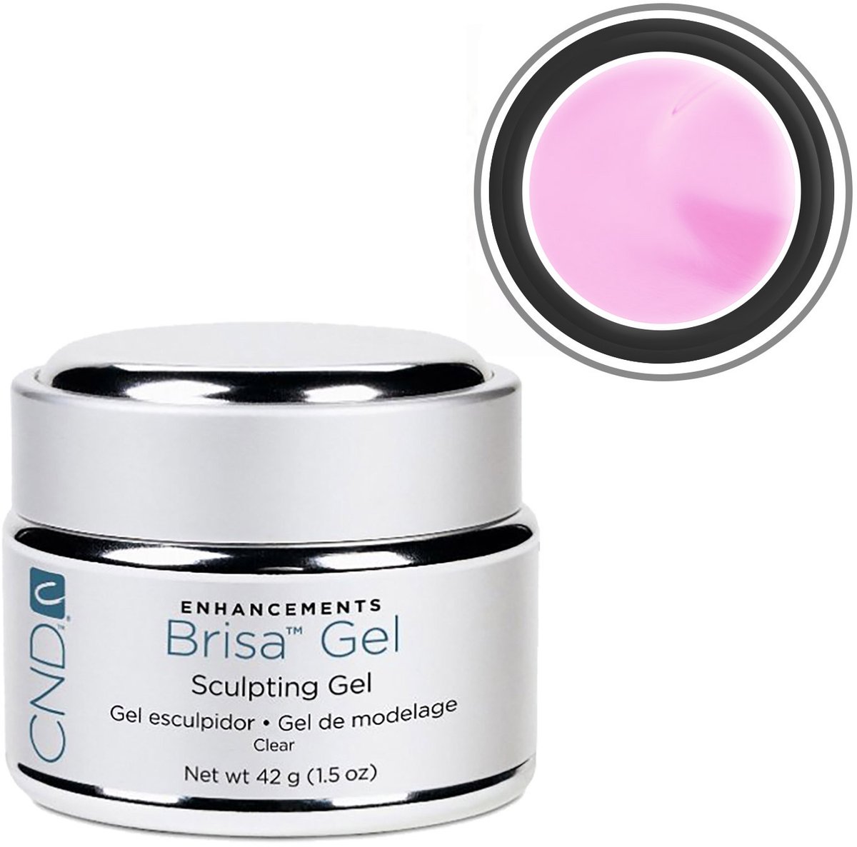CND - Enhancements - Brisa Sculpting Gel - Warm Pink Semi Sheer - 14 gr