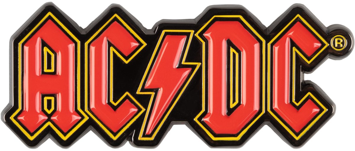 AC/DC Magnet AC/DC Unisex Koelkastmagneet - Neutraal - Standard