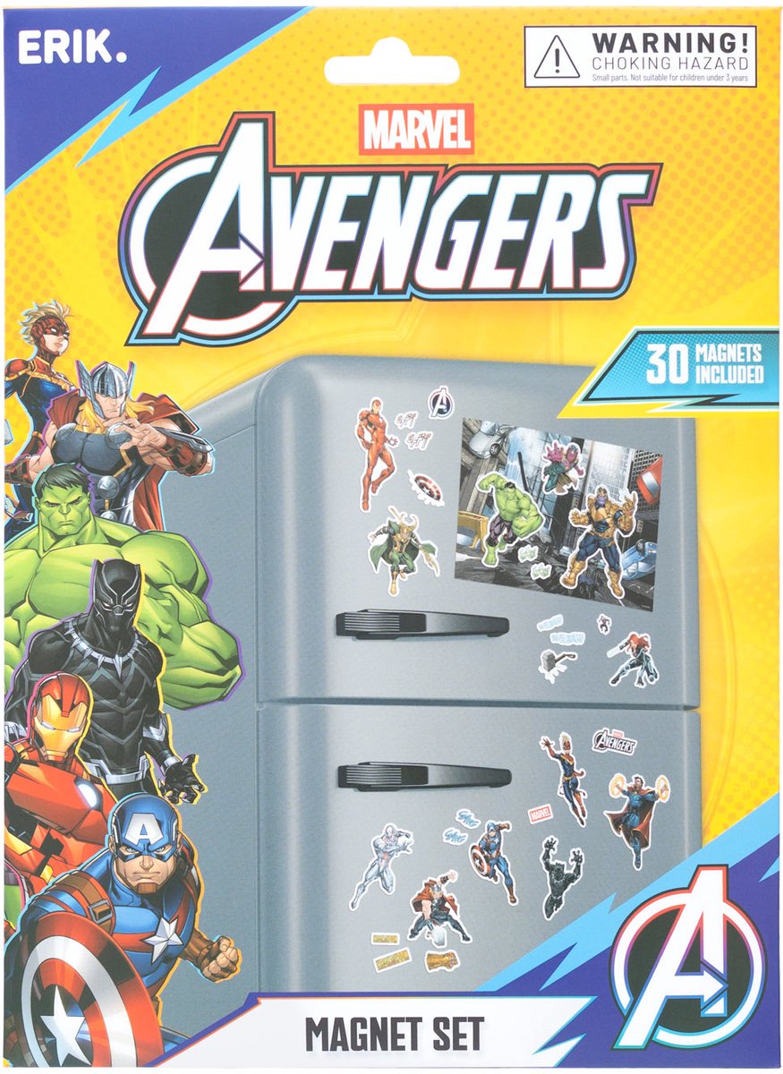 Grupo Erik Marvel The Avengers - DieCut Magnet Set Koelkastmagneet - Multicolours