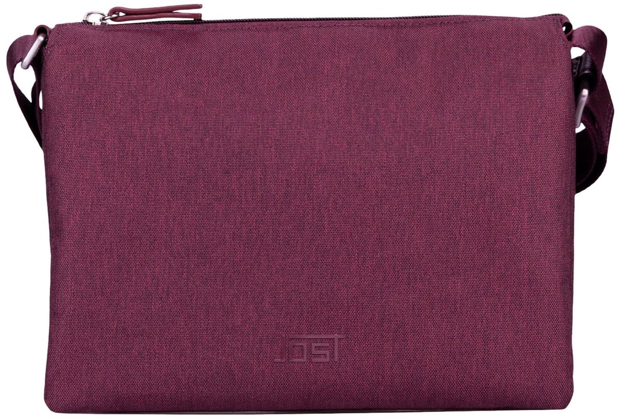 JOST schoudertas Bergen Shoulder Bag Burgundy wijnrood