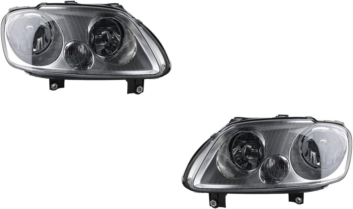 Koplampen Halogeen geschikt voor VW Touran 1T 02/03-10/06 H7 H1 Set Links Rechts