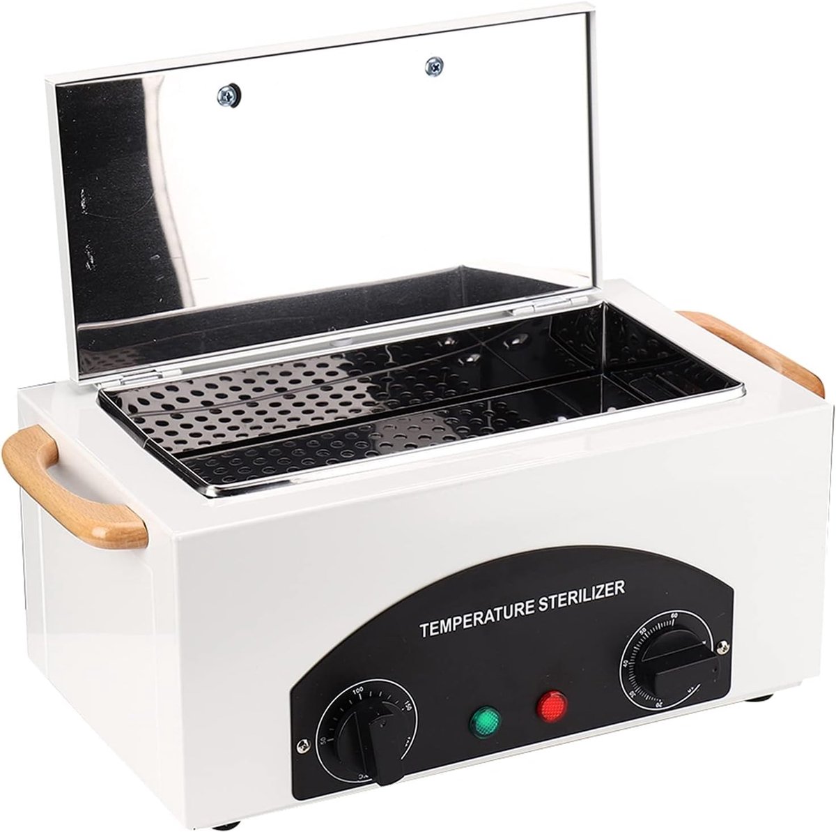 Sterilisator voor instrumenten, 300 W, heteluchtsterilisator, sterilisator, desinfectie voor cosmetica, nagelvoetverzorging, nieuw sterilisatieapparaat met timer voor cosmetica, voetverzorgingssalons